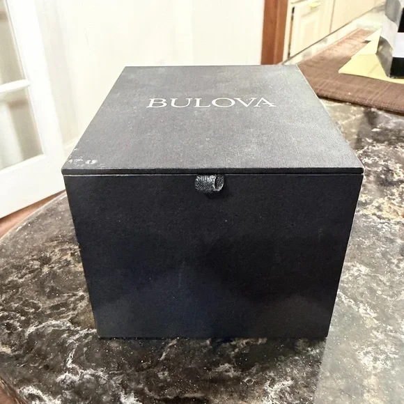 Bulova Gold Tone Crystal Men's Chronograph Watch - Picture 3 of 11